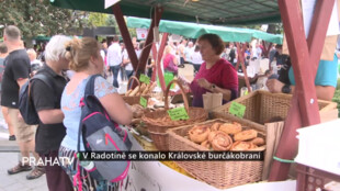 V Radotíně se konalo Královské burčákobraní