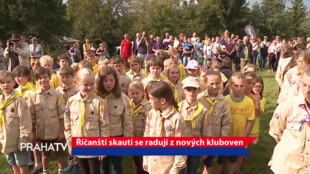 Říčanští skauti se radují z nových kluboven
