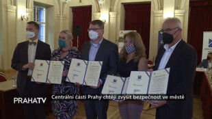 Centrální části Prahy chtějí zvýšit bezpečnost ve městě