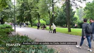 Koalice SPOLU se vydala na Cesty české státnosti