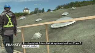 První městské fotovoltaické systémy budou v Praze 9