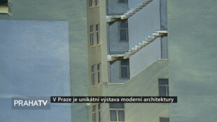 V Praze je unikátní výstava moderní architektury