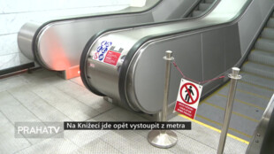 Na Knížecí lze opět vystoupit z metra