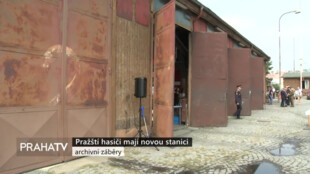 Pražští hasiči mají novou stanici