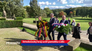 Středočeský kraj uctil památku Lidic