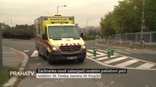 Záchranka nově zabezpečí mobilní paliativní péči