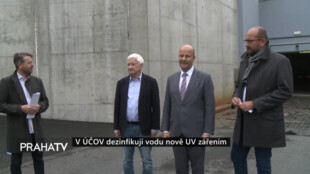 V ÚČOV nově dezinfikují vodu UV zářením
