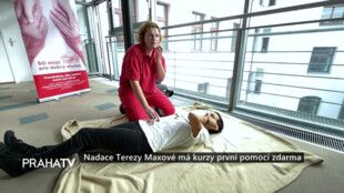 Nadace Terezy Maxové má kurzy první pomoci zdarma
