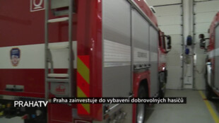 Praha zainvestuje do vybavení dobrovolných hasičů