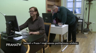 Senioři v Praze 1 mají novou počítačovou učebnu