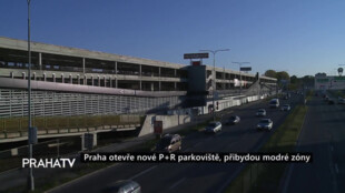 Praha otevře nové P+R parkoviště, přibydou modré zóny