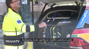 Záchranka bude zajišťovat mobilní paliativní péči