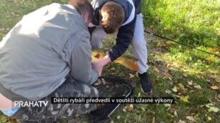 Dětští rybáři předvedli v soutěži úžasné výkony