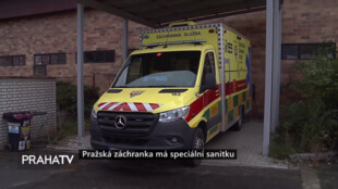 Pražská záchranka má speciální sanitku