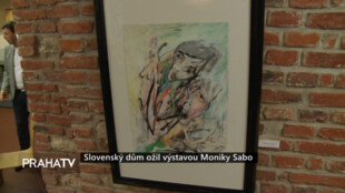 Slovenský dům ožil výstavou Moniky Sabo