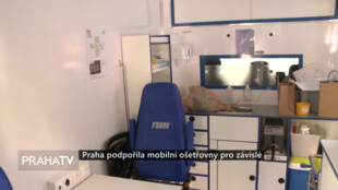 Praha podpořila mobilní ošetřovny pro závislé