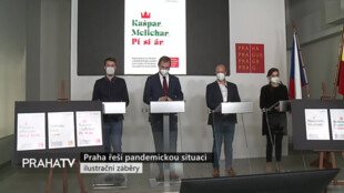 Praha řeší pandemickou situaci