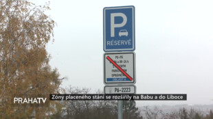 Zóny placeného stání se rozšířily na Babu a do Liboce