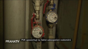 PVK upozorňují na řádné zabezpečení vodoměrů