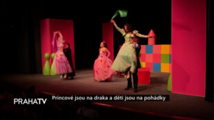 Představení Princové jsou na draka potěšilo pražské děti