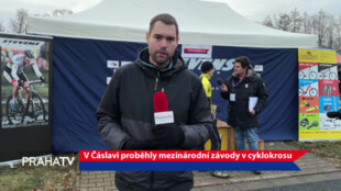 V Čáslavi proběhly mezinárodní závody v cyklokrosu