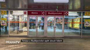 Terasa u Budějovické opět slouží lidem