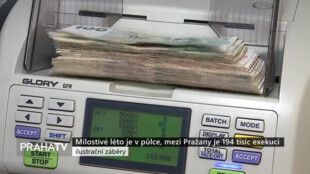Milostivé léto je v půlce, mezi Pražany je 194 tisíc exekucí