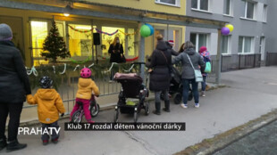 Klub 17 rozdal dětem vánoční dárky