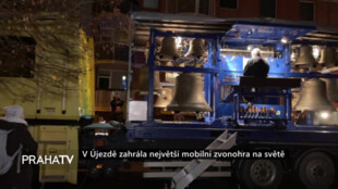 V Újezdě zahrála největší mobilní zvonohra na světě