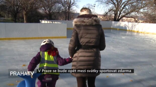 V Praze se bude opět mezi svátky sportovat zdarma