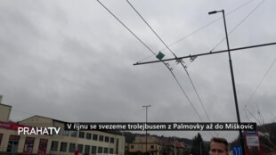 V říjnu se svezeme trolejbusem z Palmovky až do Miškovic