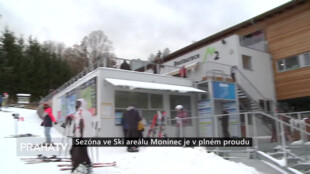 Sezóna ve skiareálu Monínec je v plném proudu