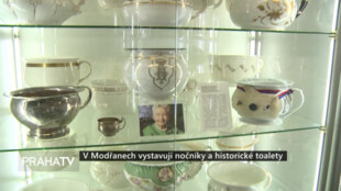 V Modřanech vystavují nočníky a historické toalety