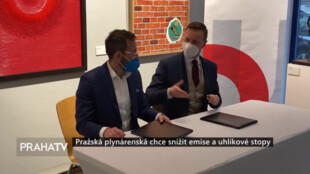 Pražská plynárenská chce snížit emise a uhlíkové stopy