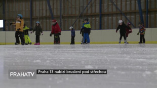 Praha 13 nabízí bruslení pod střechou