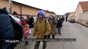 Slivenecký masopust nabídl zábavu i skvělou hostinu