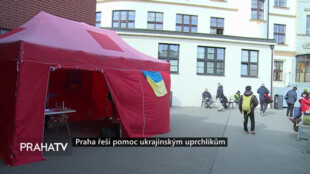 Praha řeší pomoc ukrajinským uprchlíkům