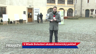 V Mladé Boleslavi ukázali historický poklad