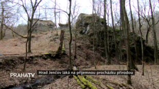 Hrad Jenčov láká na příjemnou procházku přírodou