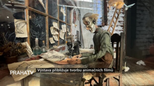 Výstava přibližuje tvorbu animačních filmů