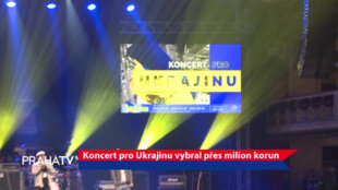 Koncert pro Ukrajinu vybral přes milion korun