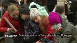 Asistenčním centrem na Vyšehradě prošlo přes 33 tisíc osob