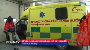 Středočeská záchranka bude mít nové sanitky