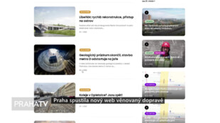 Praha spustila nový web věnovaný dopravě