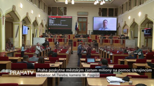 Praha poskytne městským částem miliony na pomoc Ukrajincům