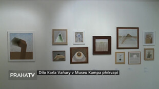 Dílo Karla Vaňury v Museu Kampa překvapí