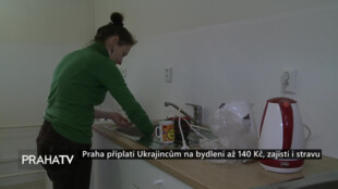 Praha připlatí Ukrajincům na bydlení až 140 Kč, zajistí i stravu