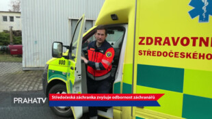 Středočeská záchranka zvyšuje odbornost záchranářů