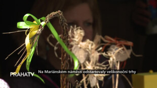 Na Mariánském náměstí odstartovaly velikonoční trhy
