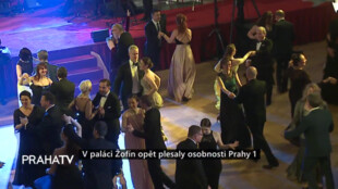 V paláci Žofín opět plesaly osobnosti Prahy 1